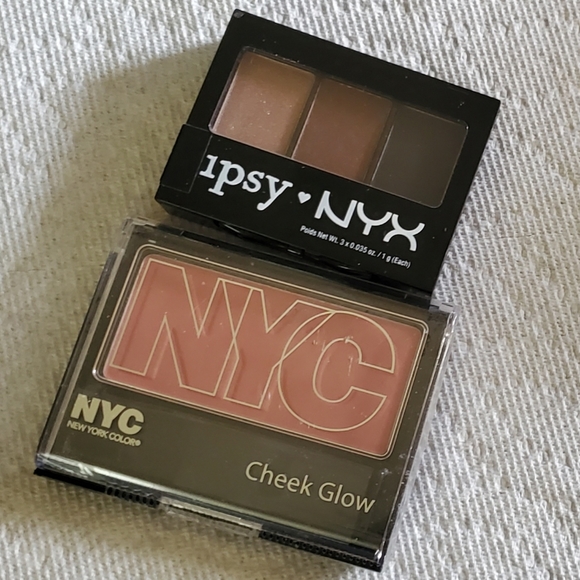 NYC / Ipsy - Eyeshadow/Blush Duo - Picture 1 of 3
